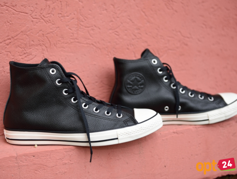 Купити оптом Чоловічі кеди Converse Chuck Taylor All Star Tumble Leather 157468C (чорний) - Фото 13