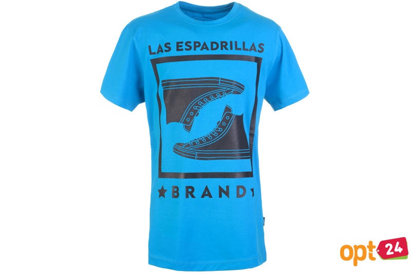 Купить оптом Футболки Las Espadrillas 46530-C450  (голубой)