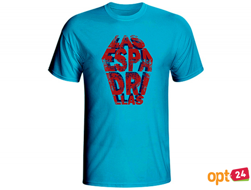 Мужские футболки Las Espadrillas 405106-C308    (голубой) оптом