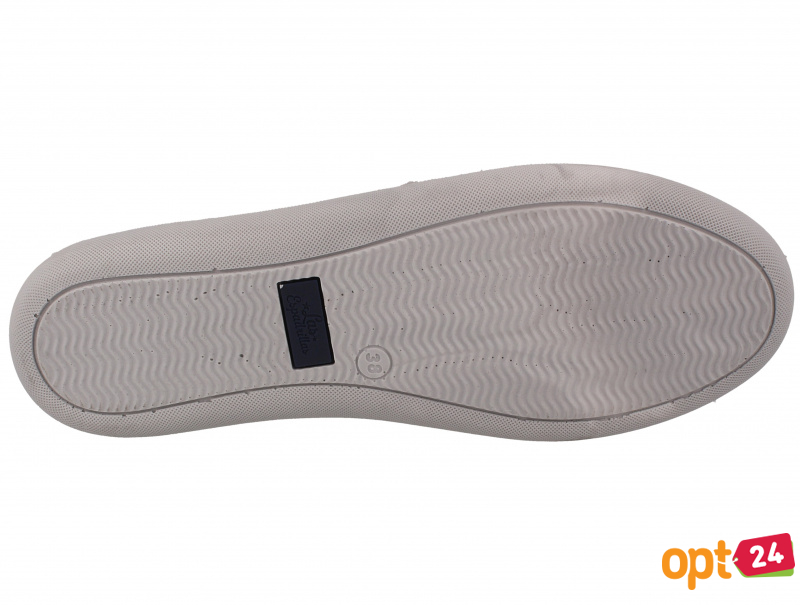 Купить оптом Женские балетки Las Espadrillas Eco Soft LE2203-1337 Slim White - Изображение 6