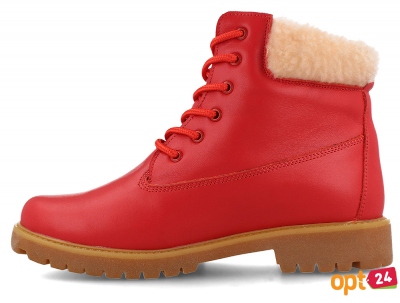 Купити оптом Жіночі черевики Forester Red Lthr Yellow Boot 0610-247 - Фото 4