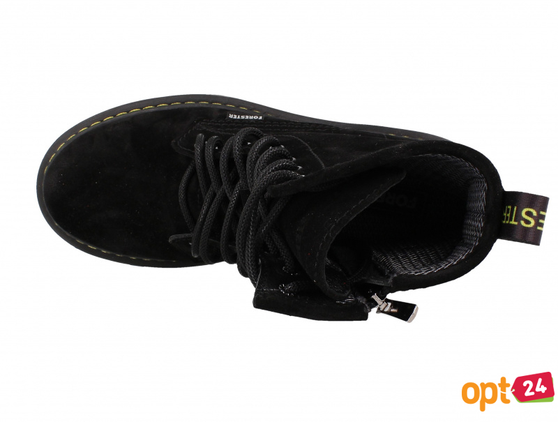Купить оптом Женские ботинки Forester Black Martinez 1460-276MB - Изображение 5