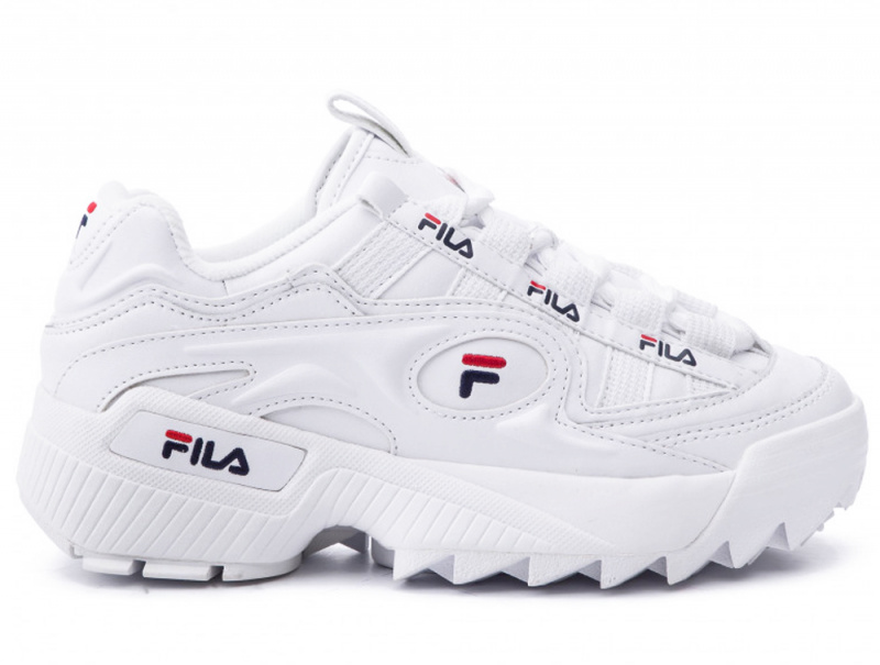 Купити оптом Білі кросівки Fila D-Formation 5CM00514-125 - Фото 2