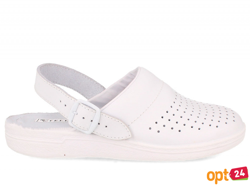 Купити оптом Шкіряне докторське взуття Forester Sanitar 0404-13 White - Фото 3
