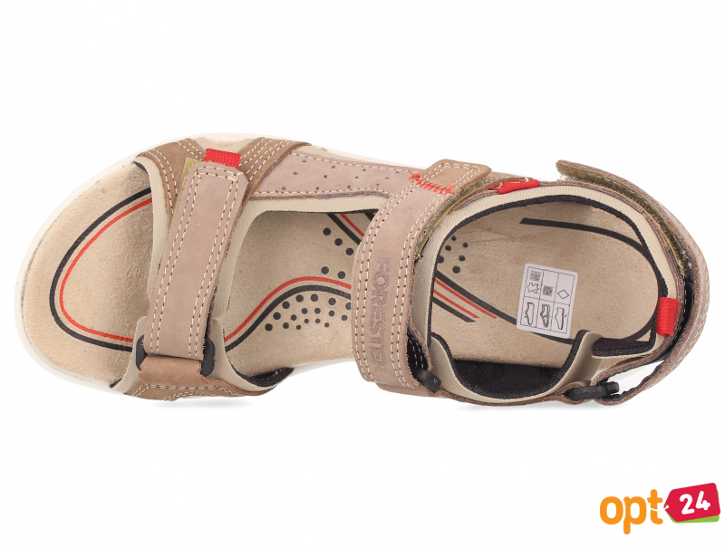 Купить оптом Кожаные сандалии Forester Sport 5301-1 Сьемная стелька - Изображение 4