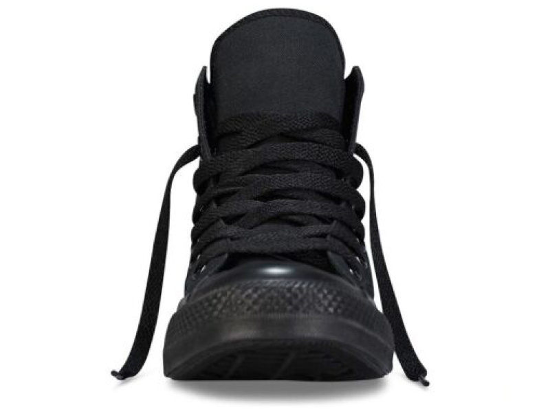 Купить оптом Кеды Converse Chuck Taylor All Star Core Hi Black Monochrome M3310 унисекс    (чёрный) - Изображение 5