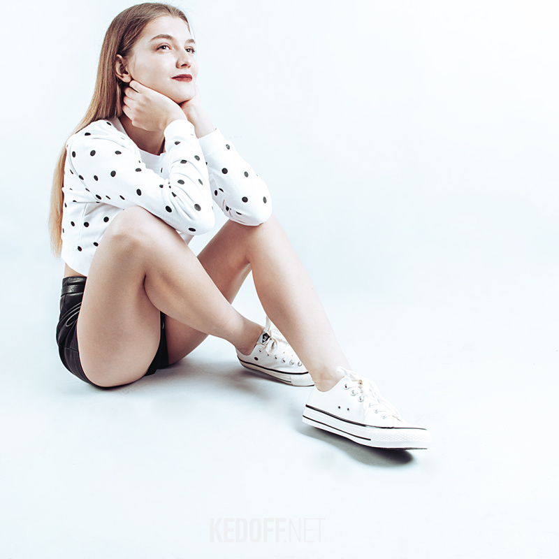 Купити оптом Кеди білі Lee Cooper LCW-20-31-031 - Фото 7