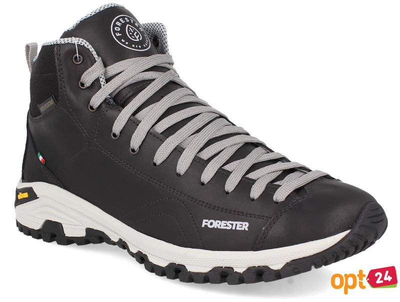 Купити оптом Чоловічі черевики Forester Black Vibram 247951-27 Made in Italy