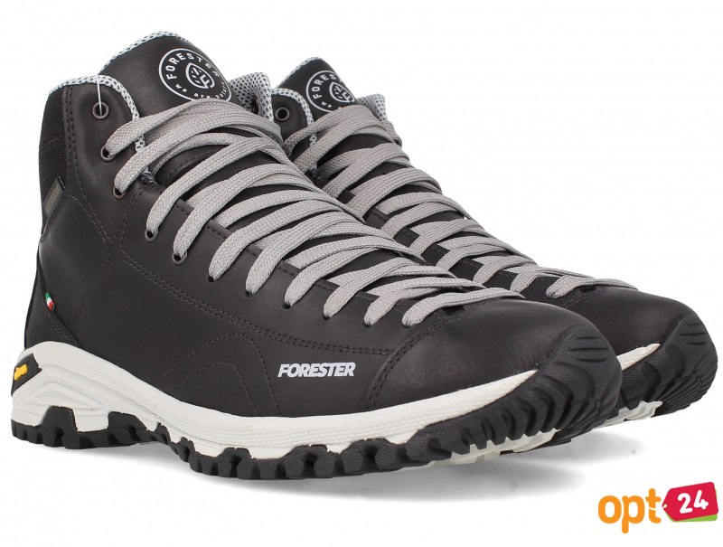 Купити оптом Чоловічі черевики Forester Black Vibram 247951-27 Made in Italy - Фото 9