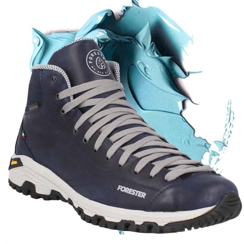 Купити оптом Чоловічі черевики Forester Navy Vibram 247951-89 Made in Italy - Фото 10
