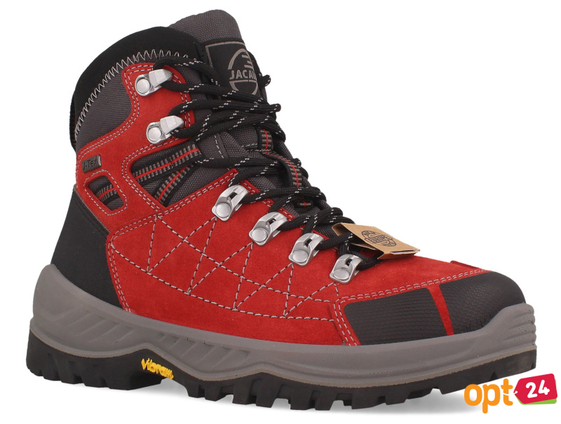 Красные ботинки Jacalu 31115-5 Vibram Made in Europe оптом