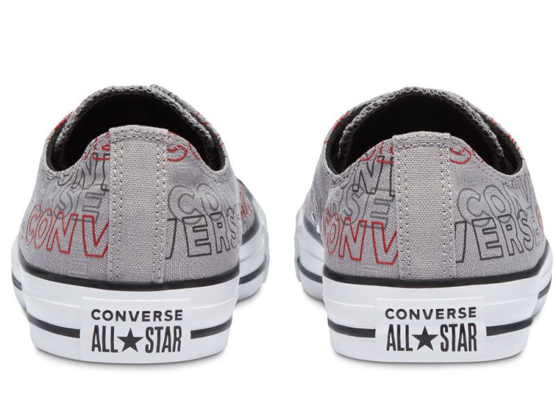 Купити оптом Чоловічі кеди Converse Chuck Tailor All Star Wordmark Print low 170109C - Фото 3