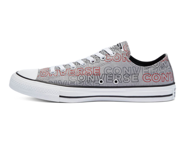 Купити оптом Чоловічі кеди Converse Chuck Tailor All Star Wordmark Print low 170109C - Фото 4