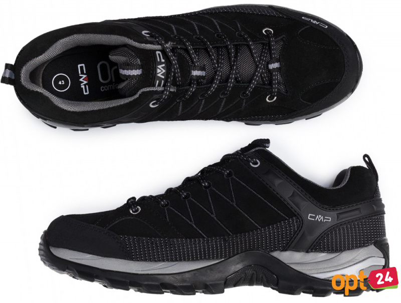 Купити оптом Чоловічі кросівки CMP Rigel Low Trekking Shoes Wp 3Q13247-73UC - Фото 4