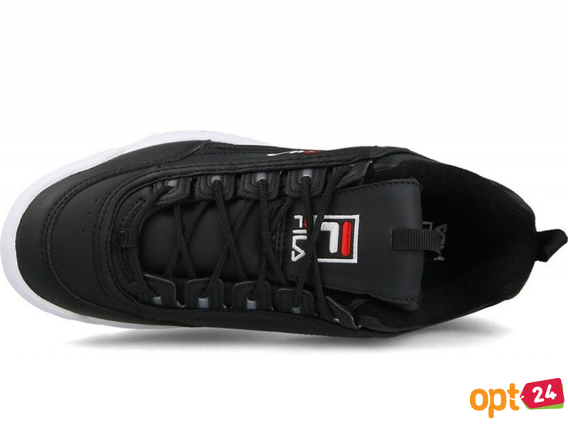 Купити оптом Чоловічі кросівки Fila Disruptor Low 1010262 25Y Black White - Фото 3
