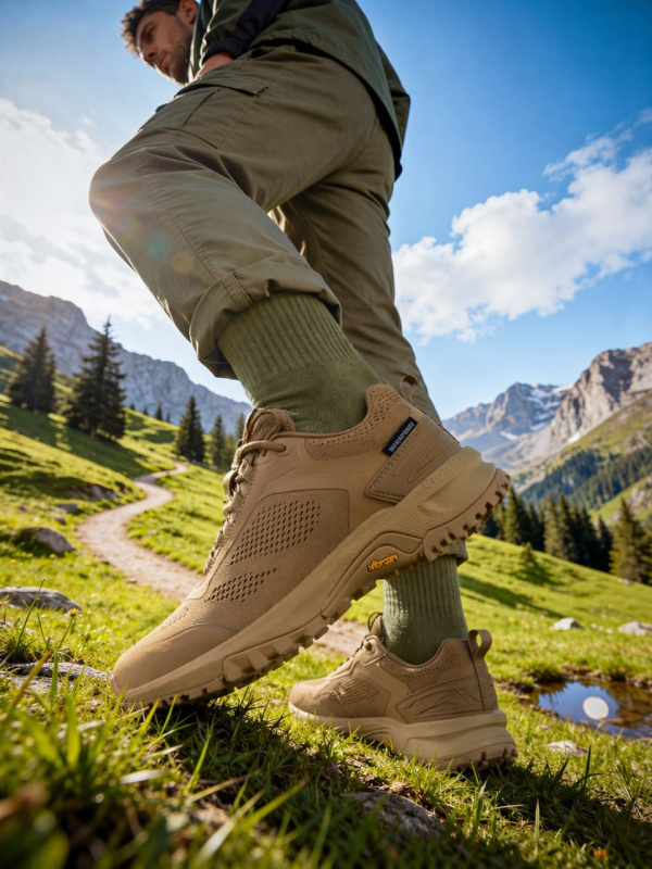 Купить оптом Мужские кроссовки Forester Low Beige Waterproof B24W001A-18FO Vibram - Изображение 10