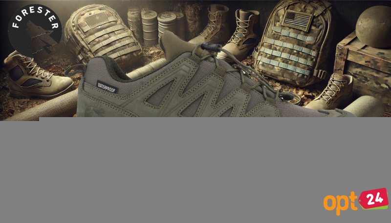 Купити оптом Чоловічі кросівки Forester Low Force Khaki Waterproof B24W004A-17FO Vibram - Фото 7