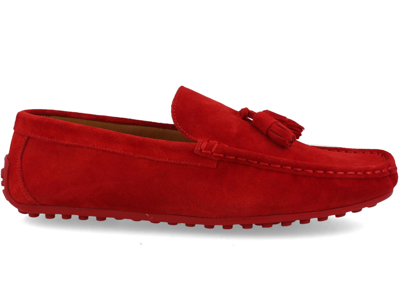 Купити оптом Чоловічі мокасини Forester Tods Red Horween 3544-47 - Фото 2