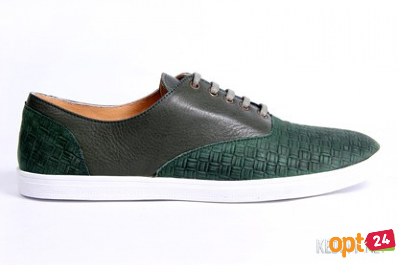Купить оптом Мужские туфли Las Espadrillas 1375-14779    (зеленый) - Изображение 2