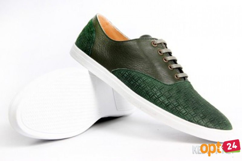 Купить оптом Мужские туфли Las Espadrillas 1375-14779    (зеленый) - Изображение 7