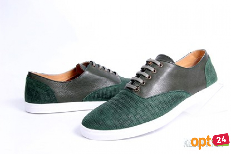 Купить оптом Мужские туфли Las Espadrillas 1375-14779    (зеленый) - Изображение 5