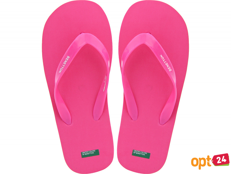 Купить оптом Пляжная обувь United Colours of Benetton 603  (розовый)