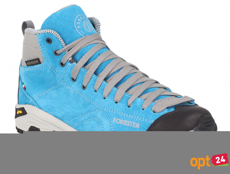 Купити оптом Замшеві черевики Forester Blue Vibram 247951-40 Made in Italy
