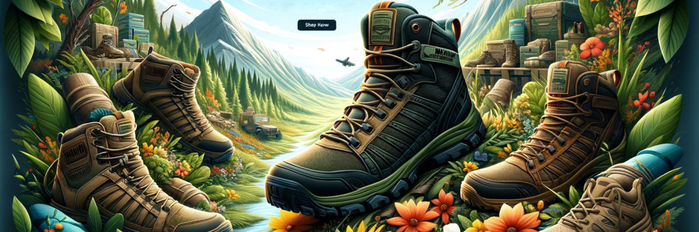 Tactical trekking shoes